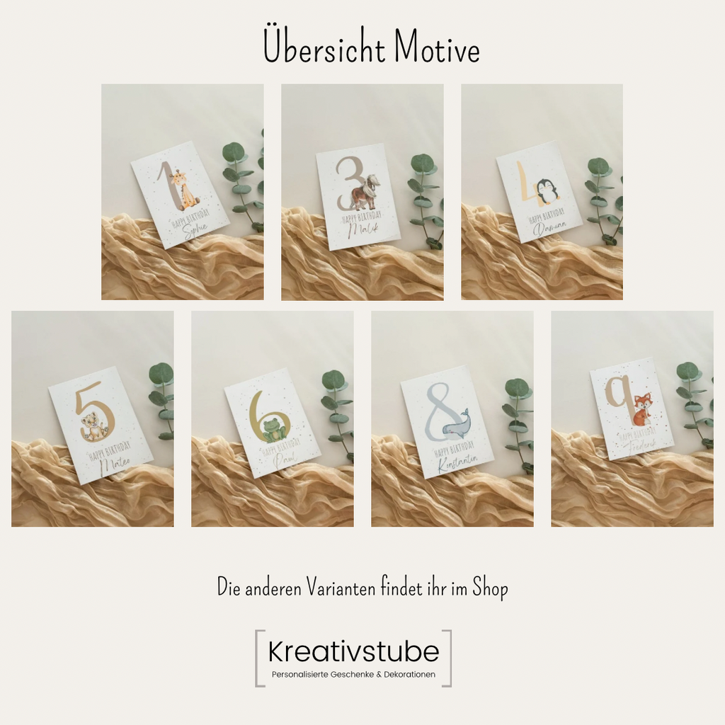 GEBURTSTAGSKARTE | PFERD