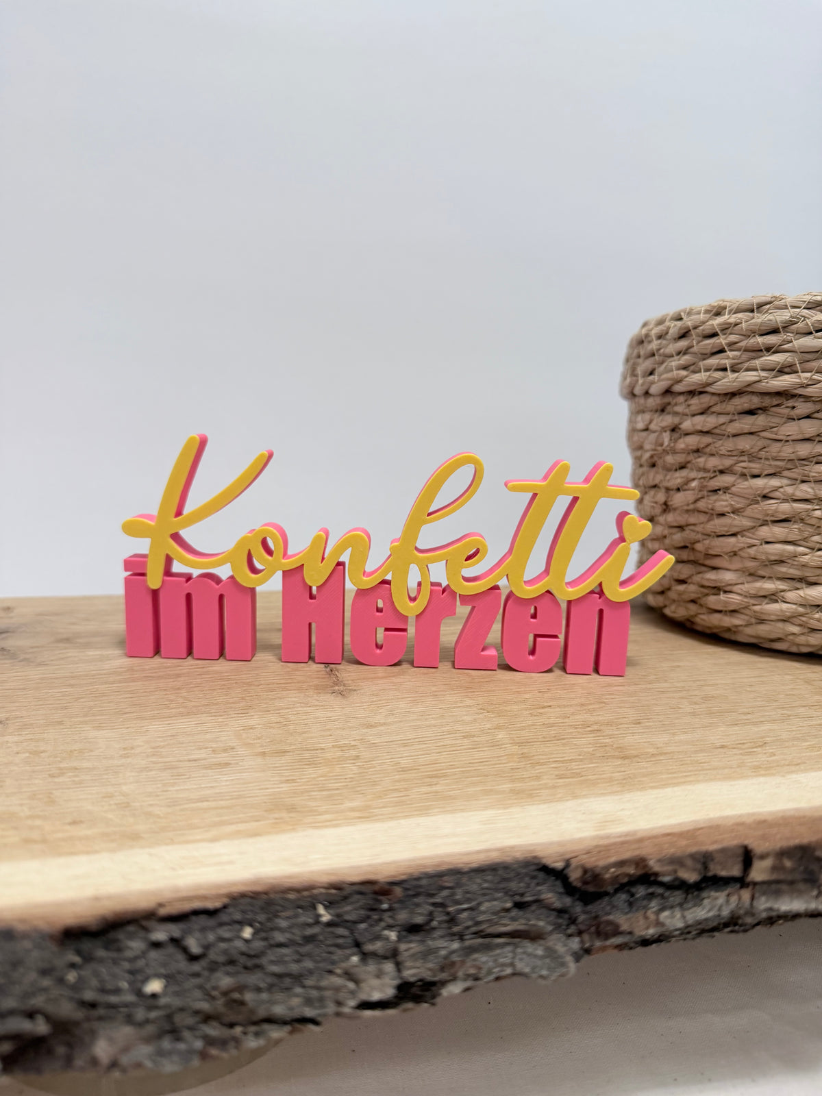KONFETTI IM HERZEN | 3D DRUCK