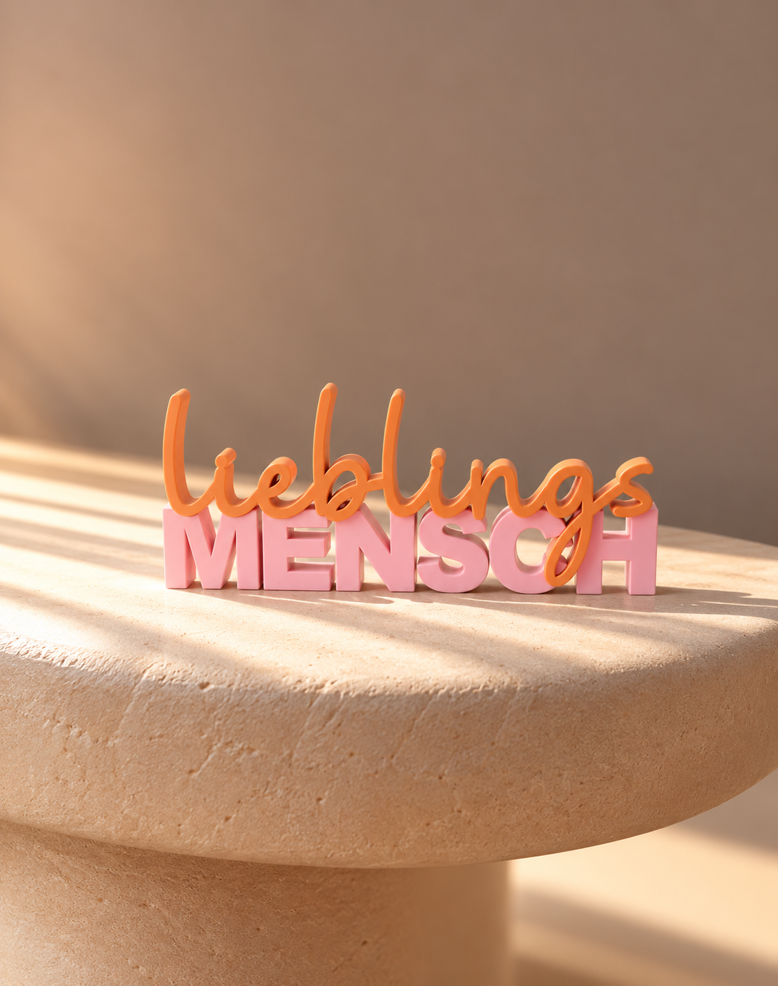 LIEBLINGSMENSCH | 3D DRUCK
