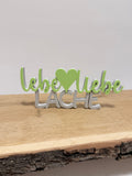 LEBE LIEBE LACHE | 3D DRUCK