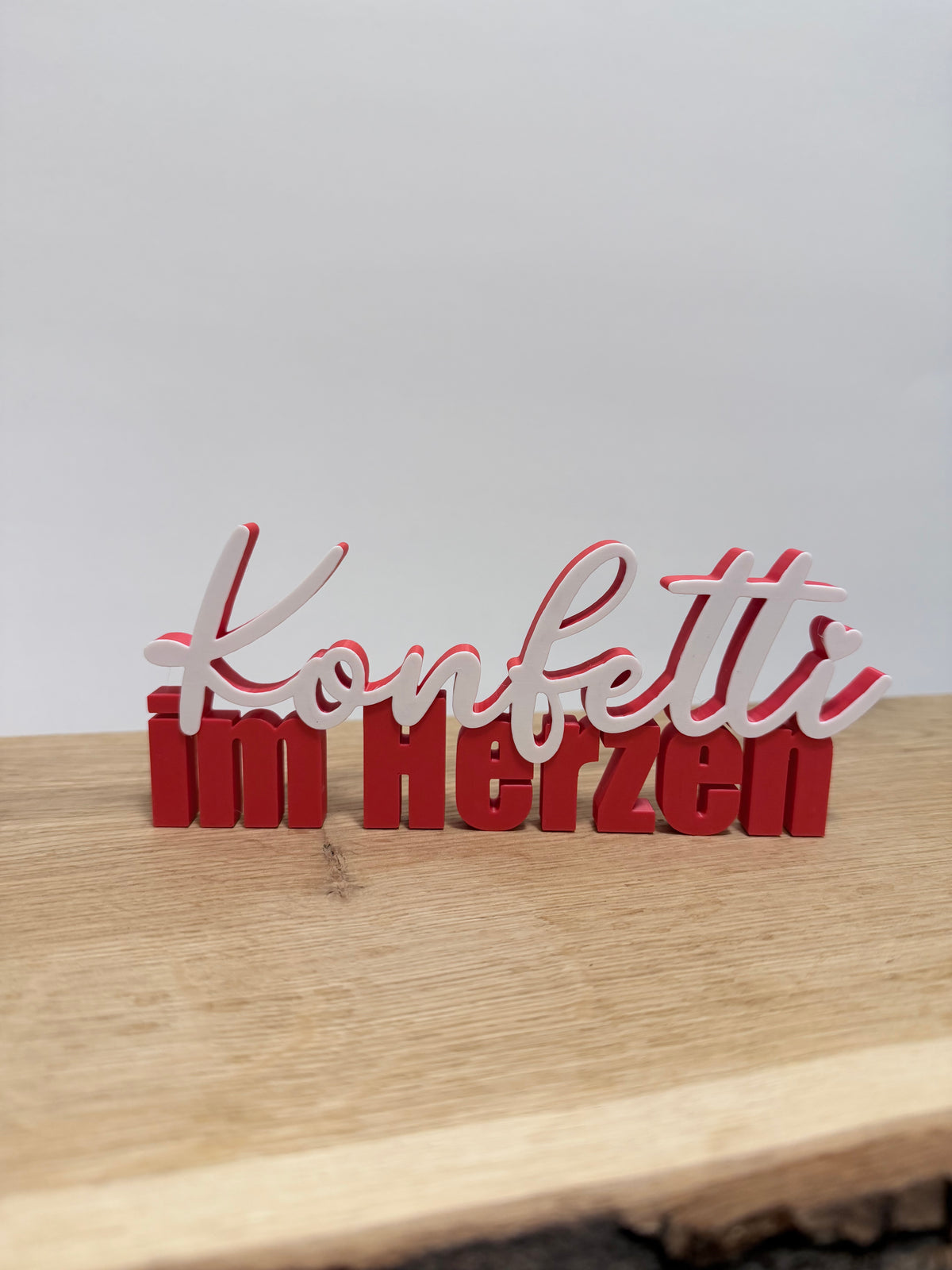 KONFETTI IM HERZEN | 3D DRUCK