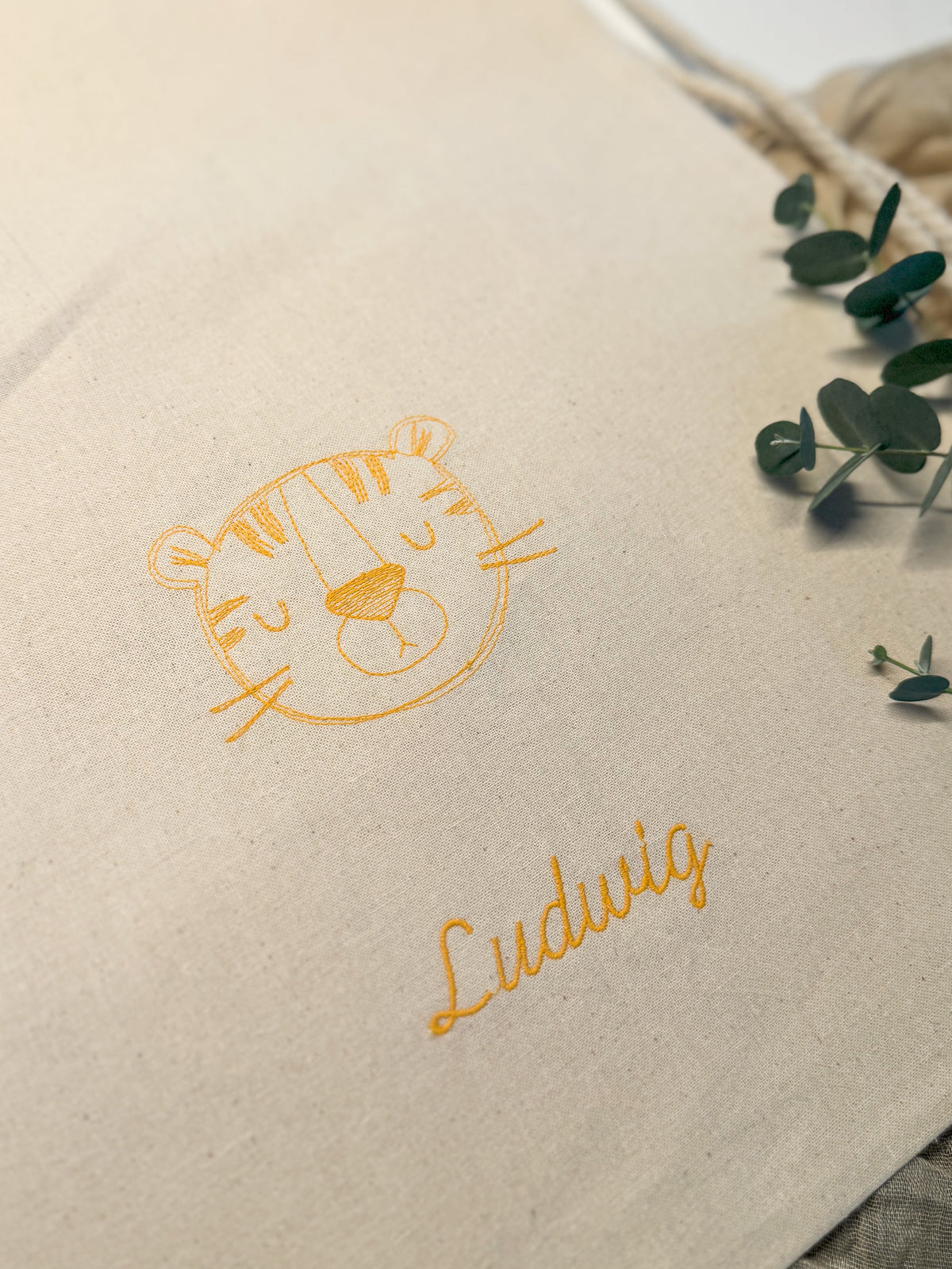 PERSONALISIERTER TURNBEUTEL | TIGER