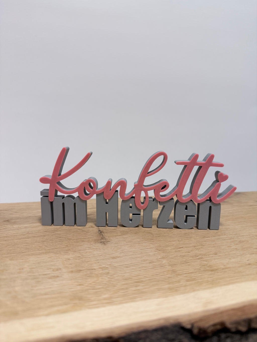 KONFETTI IM HERZEN | 3D DRUCK